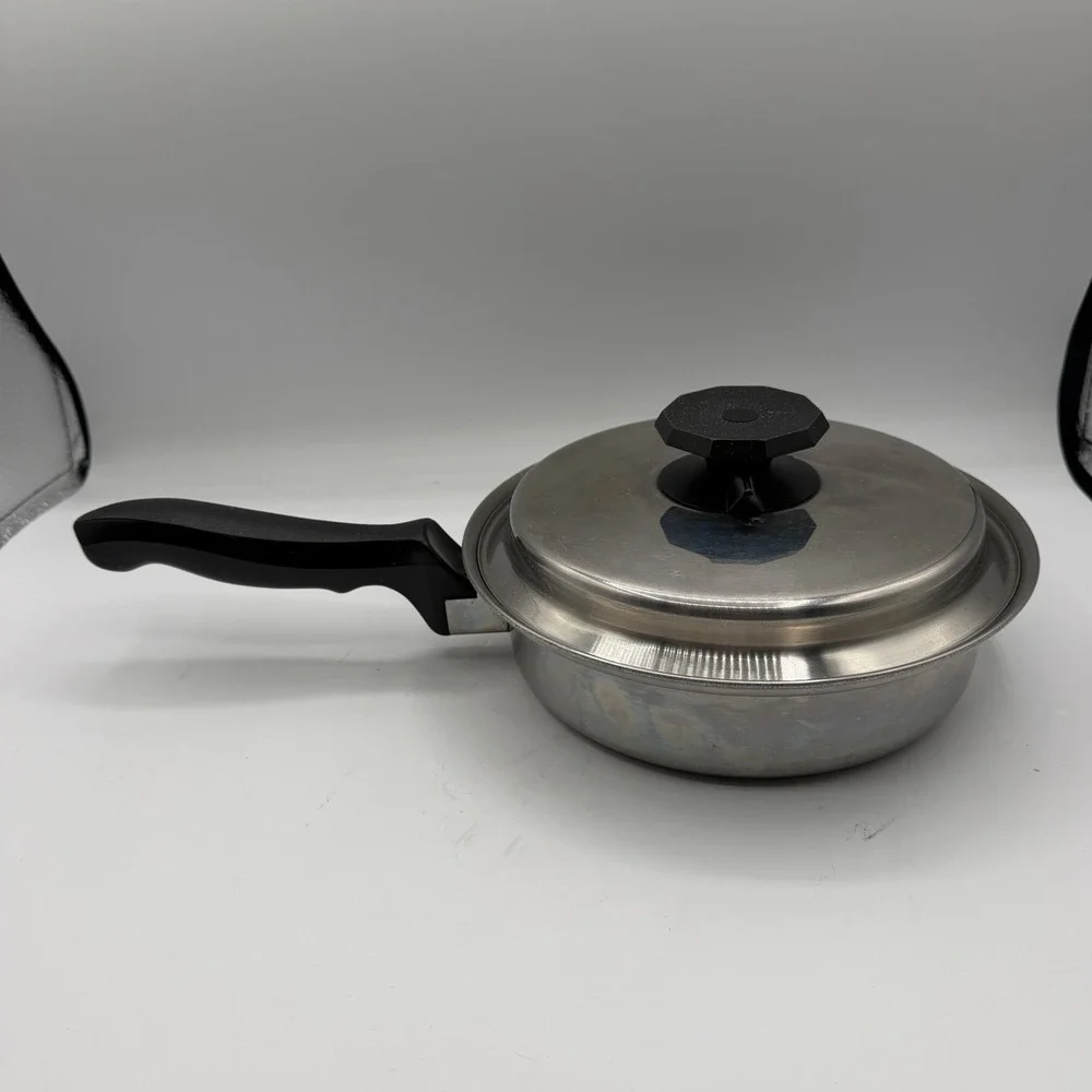Vintage New Era by Vollrath 1.5 Qt Saucepan w/ Lid Stainless Steel 5-Ply AL-Core